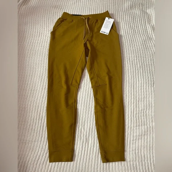 Lululemon Men's City Sweat Jogger Small Gold Spice *NWT* - Picture 5 of 9